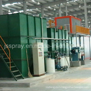 Conveyor Powder Spray Coating Line for Car Rims